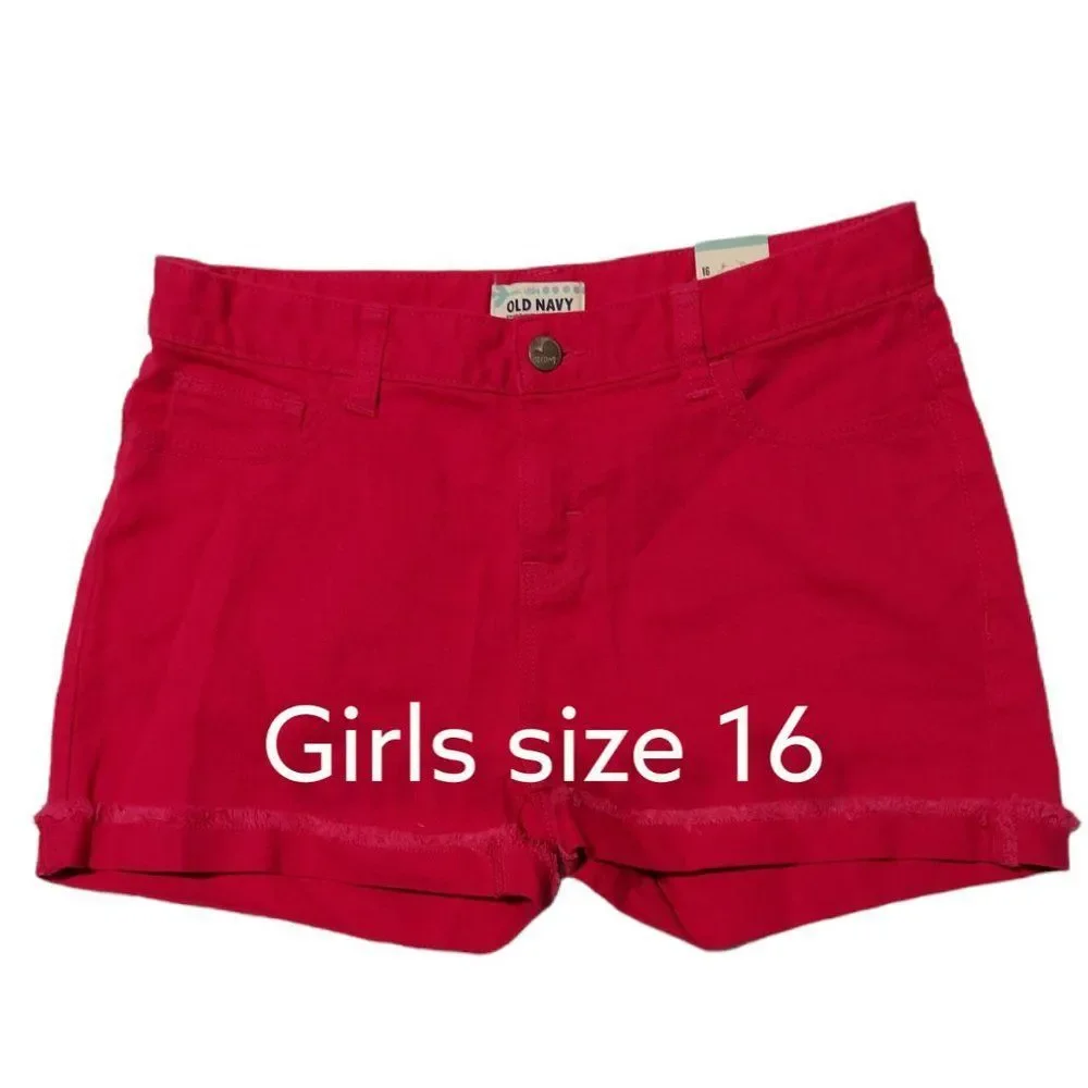 Old Navy Classic Rise Girl's Shorts Size 16